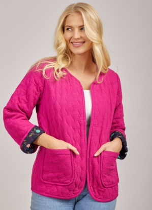 Mudflower 100% Cotton Quilted Jacket